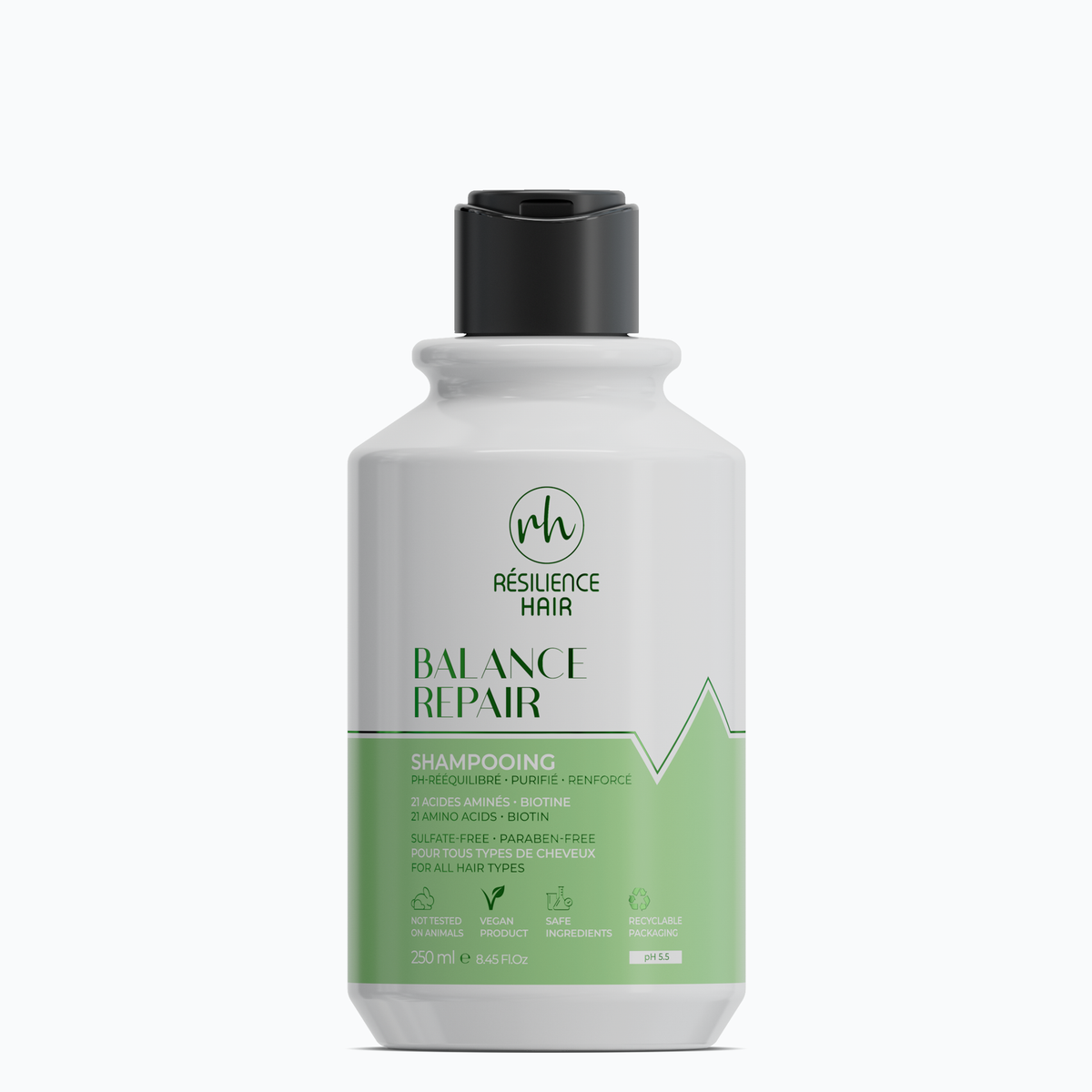Balance Repair – Shampooing 250 ml – Résilience Hair