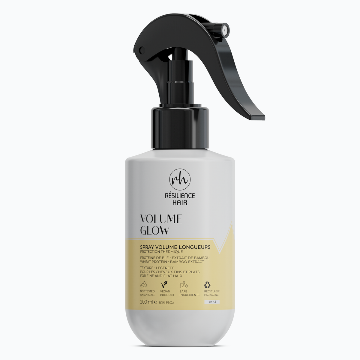 Volume Glow – Spray Volume Longueurs 200 ml – Résilience Hair